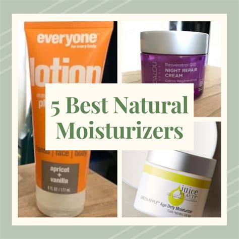5 Best Natural Moisturizers For Healthy Skin Bellatory