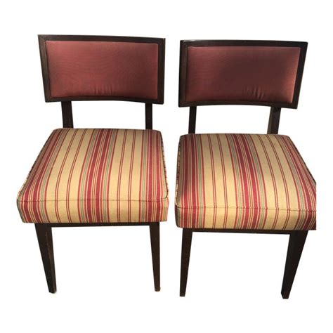 Mid Century Modern Side Chairs A Pair Chairish