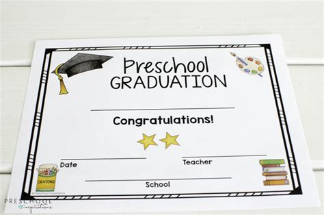 An official certificate of graduation, contains a lot of relevant information. Graduation Certificates and Class Awards for Preschool & Kindergarten - Preschool Inspirations