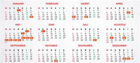 Hari Libur Nasional 2024 Kalender 2024 Cuti Bersama Indonesia