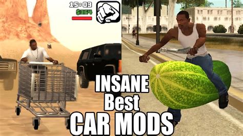 Gta San Andreas Insane Car Mods Youtube