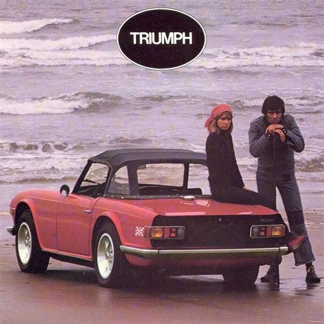 C1973 Triumph Tr6 Brochure Cover F731 Triumph Tr6 Triumph Cars