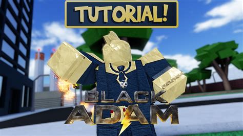 Roblox Doctor Fate Tutorial Black Adam 2022 Superhero Life 2