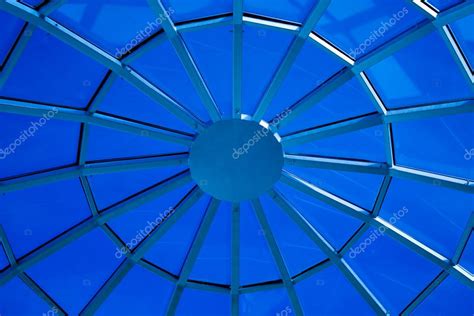 Blue Circular Ceiling Stock Photo By ©vladitto 1502727