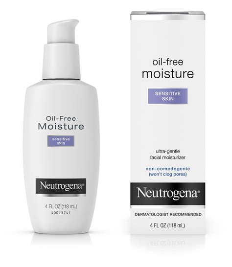 Neutrogena Oil Free Face Moisturizer For Sensitive Skin Ingredients
