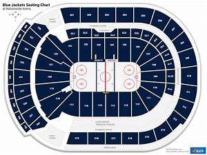 Nationwide Arena Seating Charts Rateyourseats Com