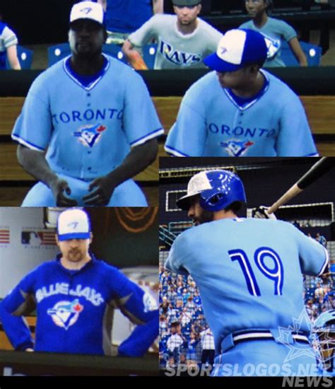 Mayberry hit 22 homers this season and carty added 20 of his own. MLB13: The Show Uniforms Preview - AL East | Chris Creamer ...