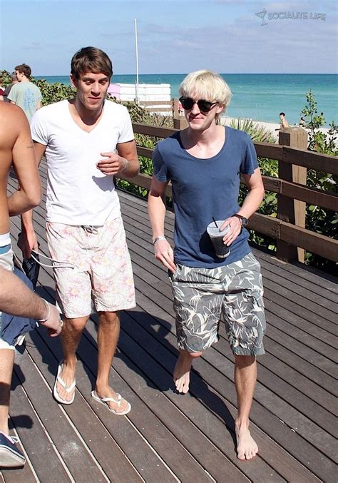 The Stars Come Out To Play Tom Felton Barefoot Pics