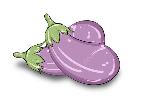 Eggplant Png Picture Eggplant Food Vegetables Cartoon Png Image For