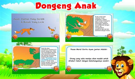 Aku kuliah seperti biasa, namun mengingat ada uas. Dongeng Anak