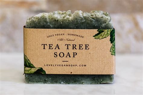 Tea Tree Soap acne soap oil skin soap detox soap vegan soap | Etsy | Tea tree soap, Acne soap 