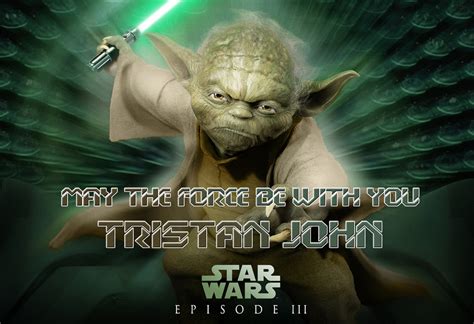 Star Wars Yoda Personalized Poster
