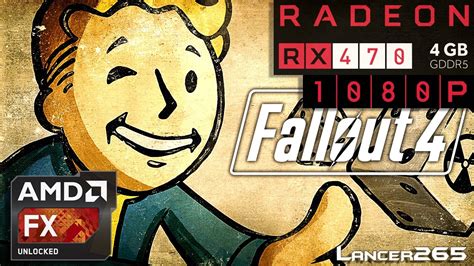 Fallout 4 Gameplay Rx 470 1080p Ultra Fx 6300 Youtube