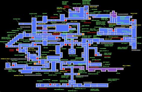 Rpgclassics Castlevania Symphony Of The Night In 2019 Night Map