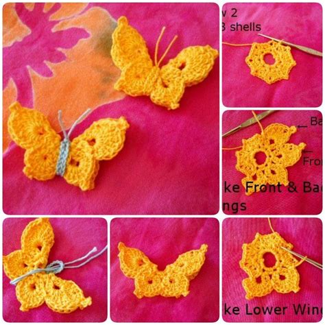 DIY Simply Crochet Butterfly With Free Patterns Crochet Butterfly