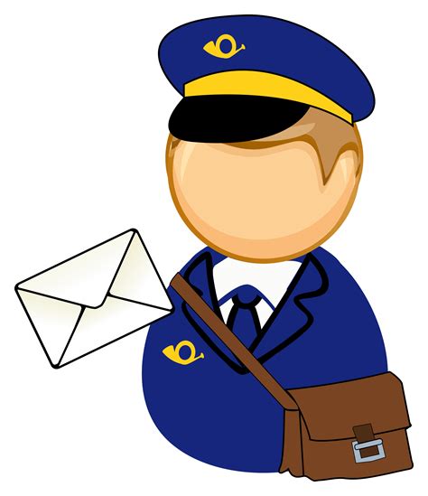 Mailman Clipart Postal Service Mailman Postal Service Transparent Free