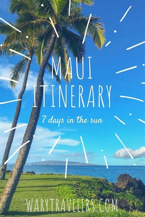 Maui Hawaii Vacation Travel Tips Hawaii Itinerary Hawaii Travel Guide