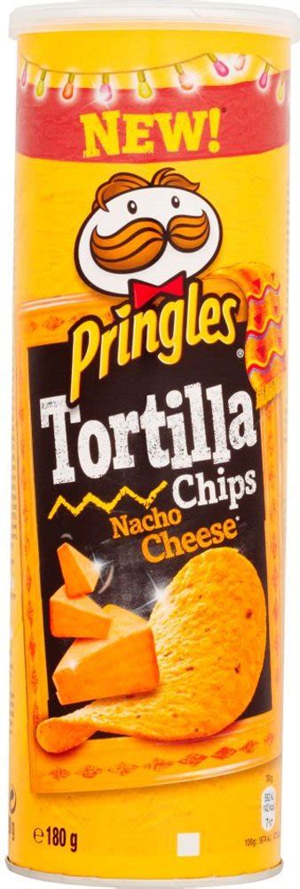 Pringles Tortilla Chips Nacho Cheese 180g Approved Food