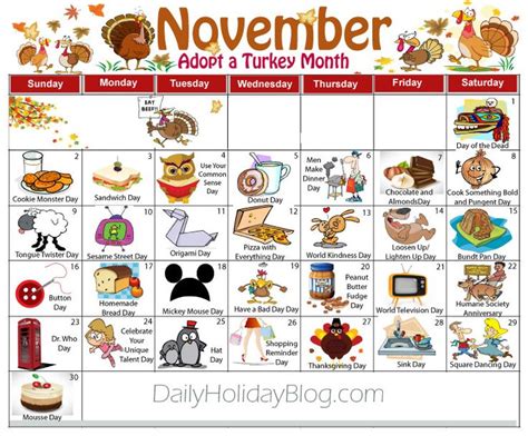 Weird Holidays November National Holiday Calendar Holiday Calendar
