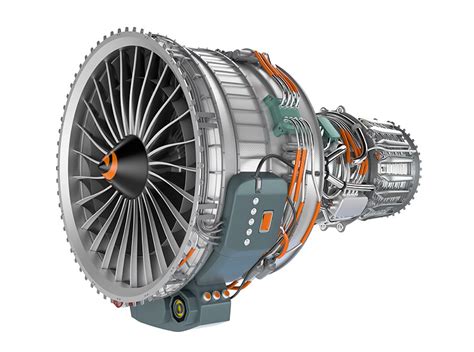 Turbofan Engine Study On Behance