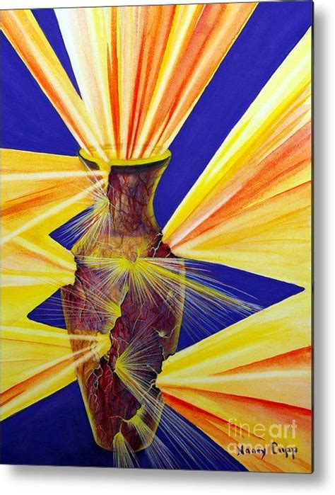 Broken Vessel Metal Print By Nancy Cupp In 2020 Prophetic Art Art
