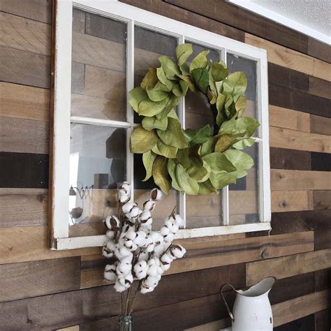 How To Install A Weathered Wood Wall The Home Depot