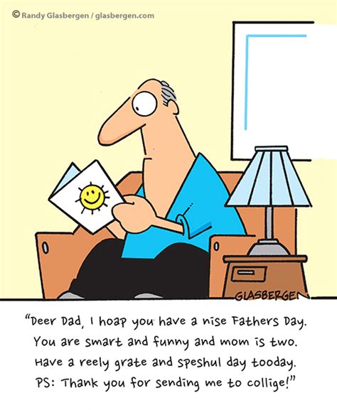 Funny Cartoons About Fathers Day Archives Glasbergen Cartoon Service