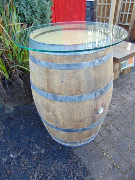 Barrel And Garden French Wine Barrel Table 225l