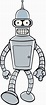 Futurama Robot Background PNG - PNG All | PNG All