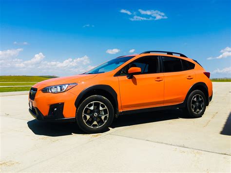 Orange Subaru Crosstrek