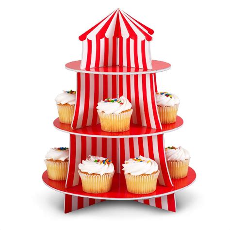 Big Cupcake Stand Bonnoces 5 Tiers Square Acrylic Large Pastry Cupcake
