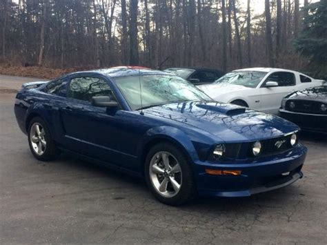 2008 Blue Ford Mustang Gt California Special