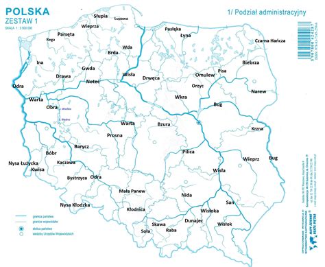 Mapa Z Rzekami Polski Mapa Polski