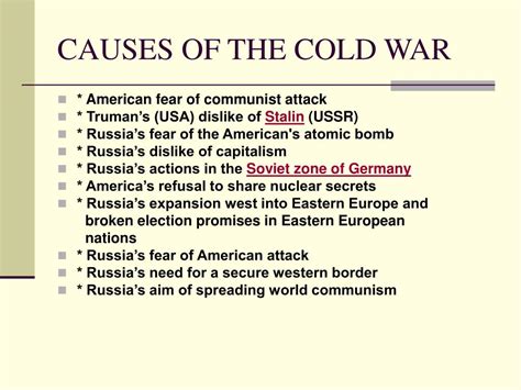 Ppt The Cold War 1945 1990 Powerpoint Presentation Free Download