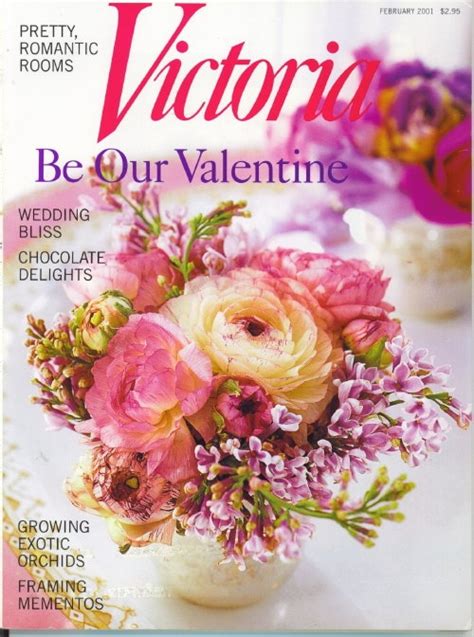 Victoria Magazine February 2001 Our Valentine Issue