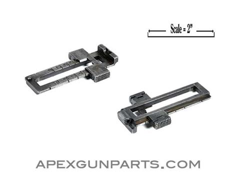 Mauser M93 Rifle Ladder Rear Sight With Elevation Slide