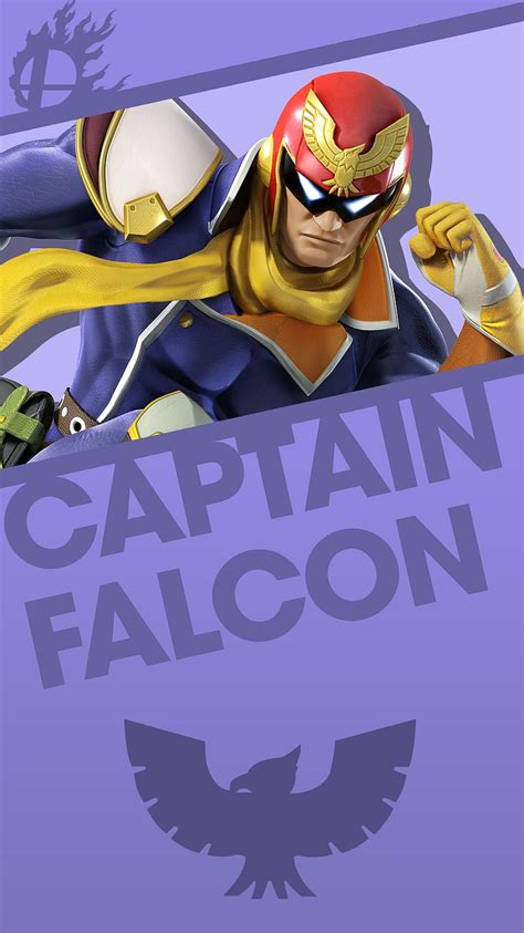 Captain Falcon F Zero Nintendo Pokemon Super Smash Bros Hd Phone