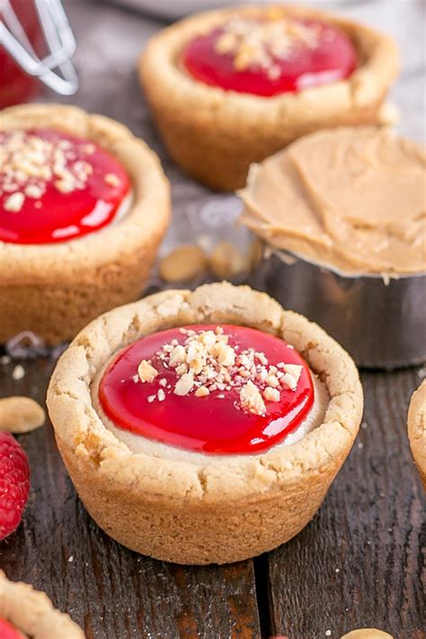 This set includes two pins that each measure 1 in diameter. Peanut Butter & Jelly Cookie Cups - Liv for Cake