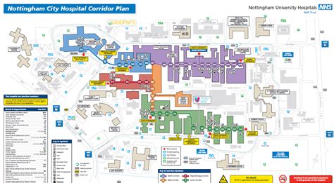 Nottingham City Hospital Campus Map