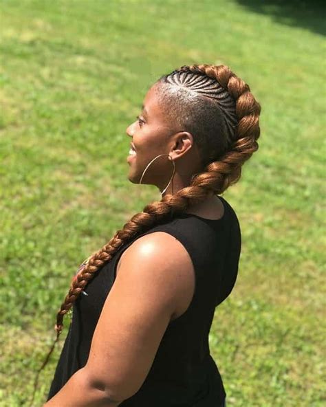 10 Stunning Braided Mohawk Hairstyles With Weave Hairstylecamp