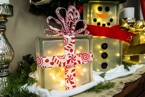 How To Diy Lighted Glass Box Snowman Hallmark Channel