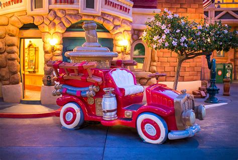 The Vehicles Of Mickeys Toontown At Disneyland Park Mickey News