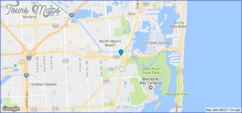 Sunny Isles Beach Map Florida