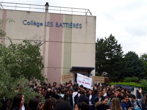 RhÔne Lyon 5e Le Collège Les Battières Mobilisé Pour Maintenir Un Bon