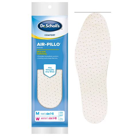 Buy Dr Scholl S Air Pillo Insoles Ultra Soft Cushioning And Lasting