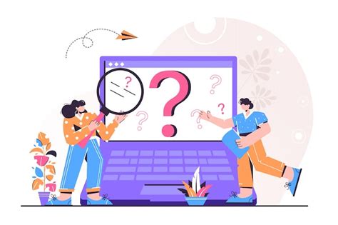 Premium Vector Business People Asking Questions