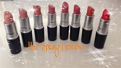 Must Have Mac Spring Lipsticks Spring Lipstick Lipstick Beauty Videos