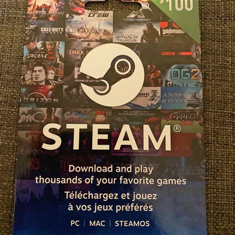 Steam wallet codes work just like gift cards which can be redeemed on your account for steam wallet credit and used for the purchase of games, software by using a steam gift card, you do not need to enter your card details. $100.00 Steam - Steam Gift Cards - Gameflip