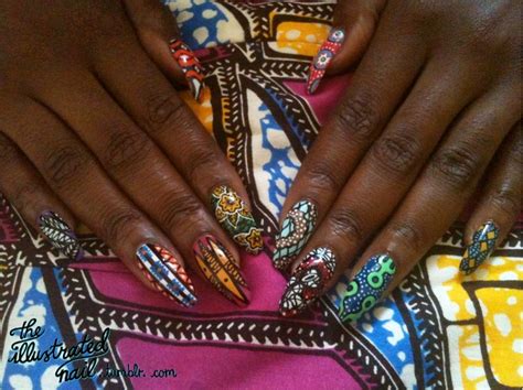 Ankara Nails Fashion Nails Tribal Nails Elegant Nail Polish