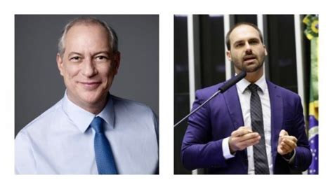 Eduardo Bolsonaro E Ciro Gomes Discutem Sobre Caso Cid Gomes Jo